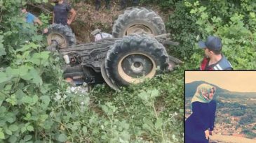 Sakarya’da Devrilen Traktörün Altında Kalan 2 Çocuk Annesi Hayatını Kaybetti