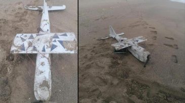 Sakarya’da Şaşırtan Olay: Savaşta Kullanılan İHA Plaja Düştü