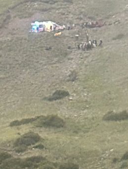 Şarampole Devrilen Kamyonetin Sürücüsü Hayatını Kaybetti