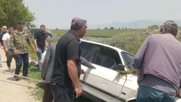 Satın aldığı koyunu evine götürürken sulama kanalına uçtu: 1 ölü