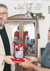 Şehit Şeyma’nın Babasına Anlamlı Ziyaret