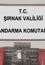 Şırnak’ta 1 Milyon 550 Bin TL Değerinde Kaçak Malzeme Ele Geçirildi