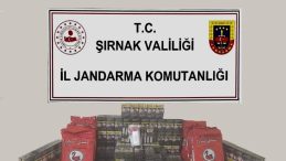 Şırnak’ta 1 Milyon 550 Bin TL Değerinde Kaçak Malzeme Ele Geçirildi