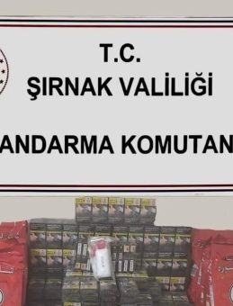Şırnak’ta 1 Milyon 550 Bin TL Değerinde Kaçak Malzeme Ele Geçirildi