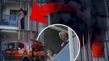 Sitede Yangın Paniği: 10 Kişi Hastanelik Oldu | Balkon Korkuluklarında ve Pencerelerde Yardım Beklediler