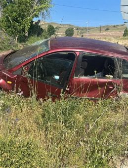 Sivas’ta otomobil şarampole düştü! 1´i ağır 3 yaralı