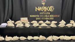 Şok baskında 30 kilo eroin ele geçirildi