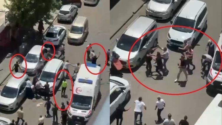 Sokak ortasında 2 aile arasında bıçaklı kavga: 4 yaralı