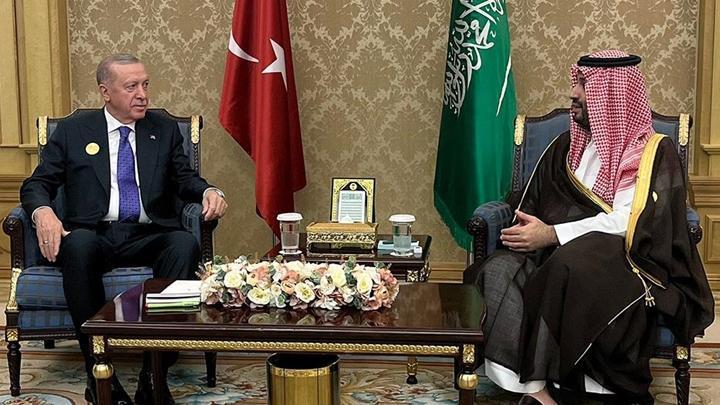 Son dakika… Cumhurbaşkanı Erdoğan, Suudi Arabistan Veliaht Prensi Selman ile görüştü