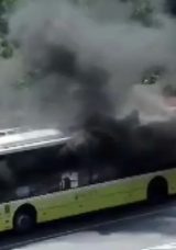 SON DAKİKA: Sarıyer’de İETT Otobüsü Alev Alev Yandı! Müdahale Devam Ediyor…