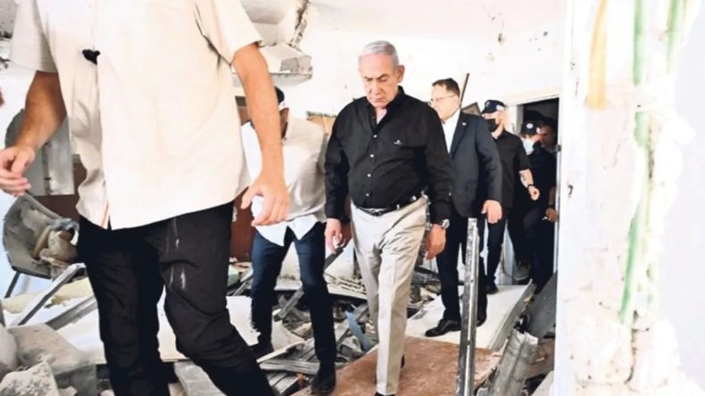 Soykırımcı Netanyahu vurulan İsrail olunca sivilleri hatırladı