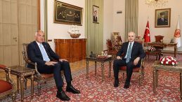 TBMM Başkanı Kurtulmuş, Bakan Ersoy'u Ağırladı