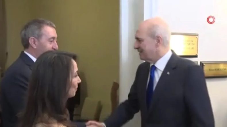 TBMM Başkanı Kurtulmuş, DEM Parti Grubunu Ziyaret Etti