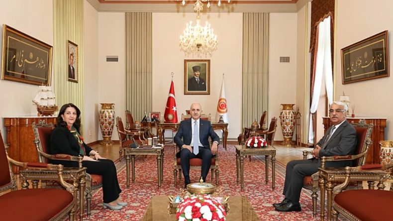 TBMM Başkanı Kurtulmuş, DEM Parti Heyetini Ağırladı
