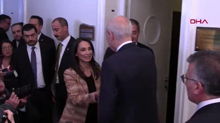 TBMM Başkanı Kurtulmuş, DEM Parti’yi ziyaret etti