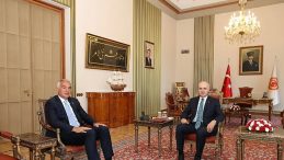 TBMM Başkanı Kurtulmuş, Kültür ve Turizm Bakanı Ersoy'u Ağırladı