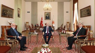 TBMM Başkanı Kurtulmuş, Yapıcıoğlu’nu Ağırladı