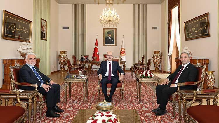 TBMM Başkanı Kurtulmuş, Yapıcıoğlu’nu Ağırladı