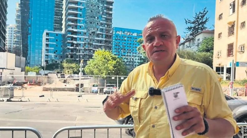 Tel Aviv’deki Yıkım A Haber’de