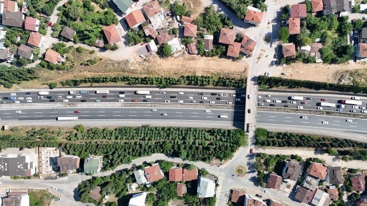 TEM Otoyolu’nda Bayram Yoğunluğu Başladı