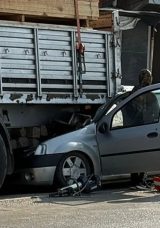 Tıra Arkadan Çarpan Otomobilin Sürücüsü Hayatını Kaybetti!