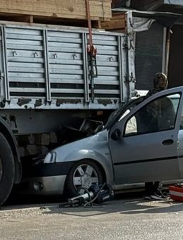 Tıra Arkadan Çarpan Otomobilin Sürücüsü Hayatını Kaybetti!