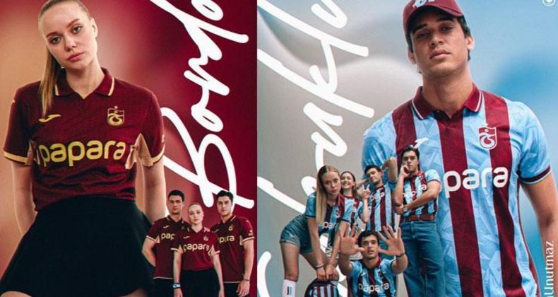 Trabzonspor’un 2025-2026 Sezonunda Giyeceği Yeni Formaları Satışa Çıkıyor