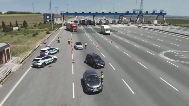 Trafik Denetimlerine Hava Desteği: Yılın İlk Yarısında 85 Bin 842 Sürücüye İşlem Yapıldı