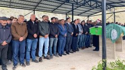 Traktör Kazasında Hayatını Kaybeden Yaşlı Çift, Son Yolculuğuna Uğurlandı
