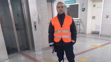 Trende Sigara İçtiği İçin Kendini Uyaran Güvenlik Görevlisini Öldürdü