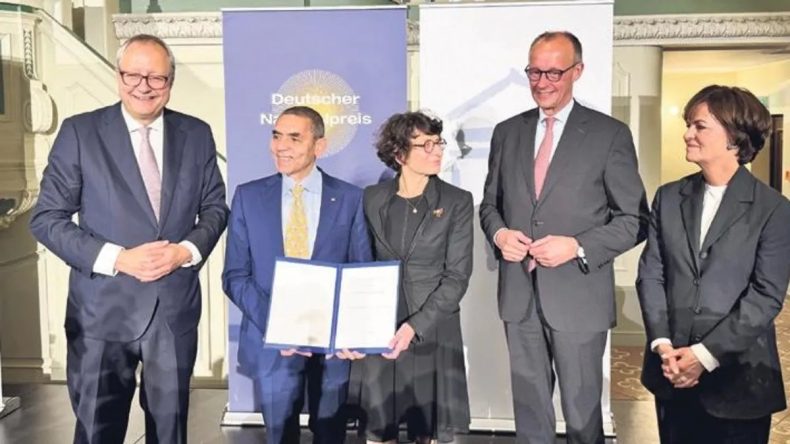 Türeci ve Şahin’e Yeni Bir Onur Ödülü