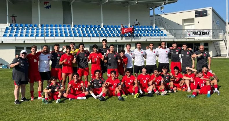 Türkiye U18 Futbol Takımı, İrlanda Cumhuriyeti’ni 2-0 Yenerek Galip Geldi