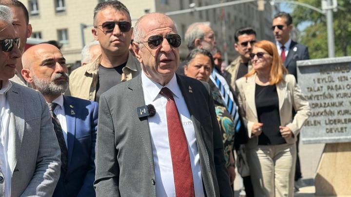 Ümit Özdağ ‘Talat Paşa Anıtı’nı Ziyaret Etti