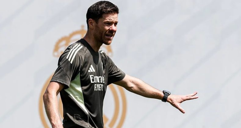 Xabi Alonso, Real Madrid ile İlk Antrenmanına Çıktı