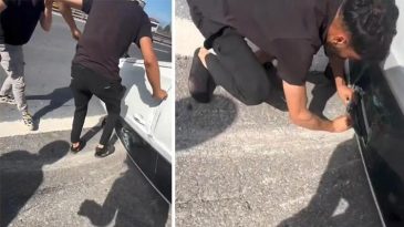 Yardıma Koşan Kişiye Beklenmedik Tepki: Ters Dönmüş Araçtaki Kadından Gelen Yanıt
