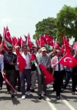 Yıldız Teknik Üniversitesi’nde Filistin’e Destek Yürüyüşü Gerçekleşti!