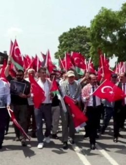 Yıldız Teknik Üniversitesi’nde Filistin’e Destek Yürüyüşü Gerçekleşti!