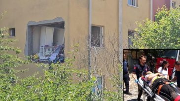 Zonguldak'ta 5 Katlı Binada Patlama: 3'&uuml; Ağır, 7 Yaralı