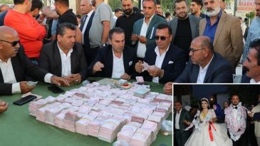 14 Kişi Saya Saya Bitiremedi! Van'daki D&uuml;ğ&uuml;nde Milyonlar Havada U&ccedil;tu