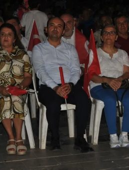 15 Temmuz Demokrasi ve Milli Birlik Yürüyüşü Fethiye'de Gerçekleştirildi