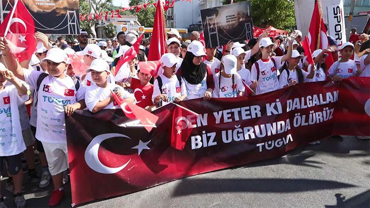 15 Temmuz Şehitlerini 5. Vatan Koşusu ile Andılar