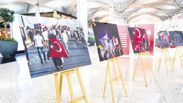 15 Temmuz Sergisi İstanbul Havalimanı’nda