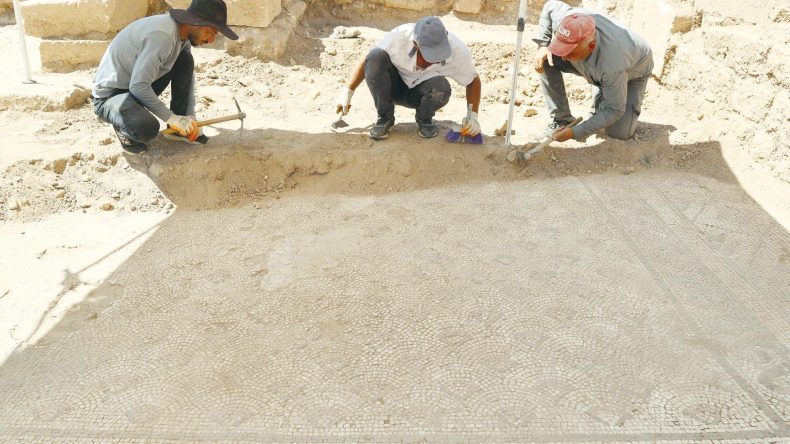 1500 Yıllık Mozaik Keşfedildi