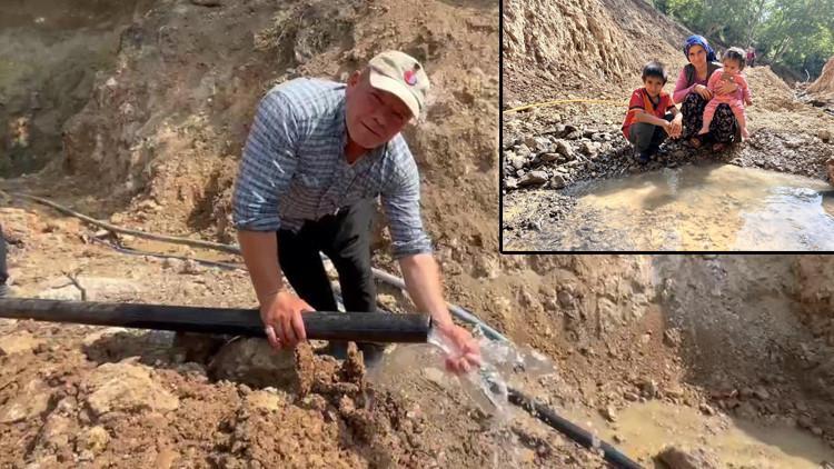 65 Yılın En Kurak Dönemi Geride Kalıyor! Kuyudan Can Suya Ulaşıldı