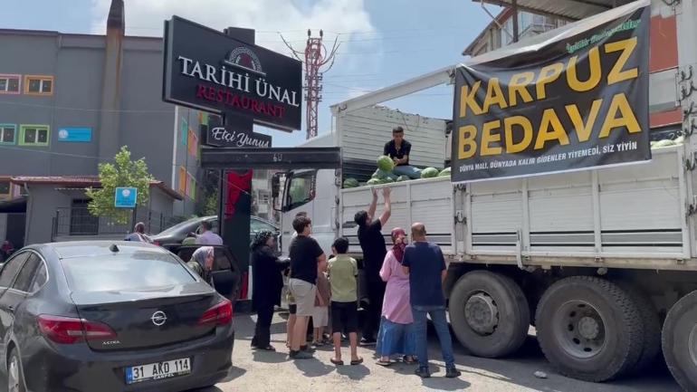 Karpuz Dağıtımı Sonrası