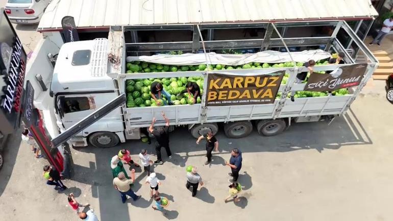 Karpuz Dağıtımı Ekip