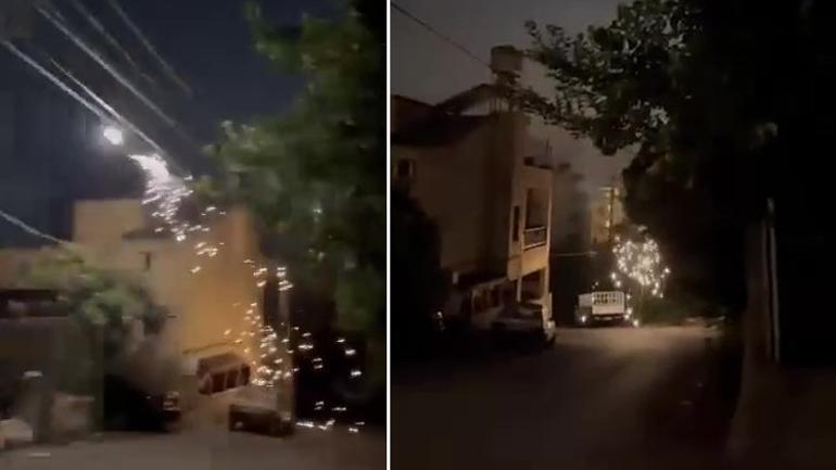Elektrik Telleri Patlama Anı