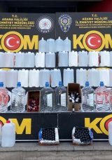 800 Litre Ka&ccedil;ak Etil Alkol Ele Ge&ccedil;irildi