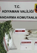 Adıyaman'da Jandarma Uyuşturucu Tacirlerine Operasyon D&uuml;zenledi