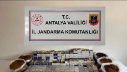 Alanya’da Kaçak Tütün Operasyonu
